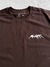Camiseta Plus Size Blunt Regular Grine Marrom - loja online