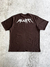 Camiseta Plus Size Blunt Regular Grine Marrom na internet