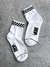 Meia Vans Peek-A-Check Crew Branca - comprar online