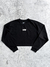 Cropped Manga Longa Vans Flying V Preto - comprar online