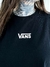 Cropped Manga Longa Vans Flying V Preto - Ska Skate Rock
