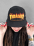Bucket Thrasher Preto Flame Logo