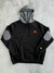Moletom Canguru Ous Capuz Nylon K2 Preto