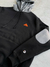 Moletom Canguru Ous Capuz Nylon K2 Preto