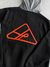 Moletom Canguru Ous Capuz Nylon K2 Preto