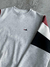 Moletom Careca Ous Crewneck Shoulders Cinza Mescla