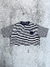 Cropped Baw Boxy Navy Stripes Pocket Azul Marinho - Ska Skate Rock
