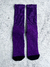 Meia Longa Lost Strip Roxa - Ska Skate Rock