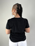 Camiseta Feminina Nike Sportswear Club Essentials Preta na internet