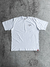 Camiseta Chocolate Oversized Est Chunk Over Tee Branca - comprar online
