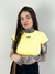 Baby Look Baw Fit Lettuce Amarelo