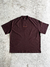Camiseta Approve Huge Monochromatic Marrom - comprar online