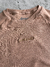 Cropped Babylook Approve Monochromatic Bege - comprar online