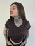 Cropped Babylook Approve Monochromatic Marrom na internet