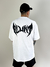 Camiseta Blunt Oversized Wayne Branca - comprar online