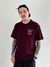 Camiseta Blunt Regular Swordfish Marsala - loja online