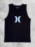 Regata Plus Size Hurley Silk Icon Preta