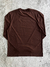 Camiseta Chocolate Manga Longa Chunk Ls Tee Marrom - loja online