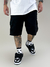 Bermuda Cargo Plus Size Sarja Ska Preta - Ska Skate Rock