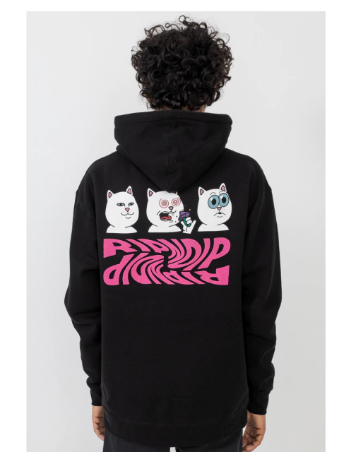 Moletom Ripndip Canguru Shroom Diet Preto - comprar online