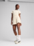 Shorts Feminino Puma Ess Elevated High-Rise Rib Off White na internet