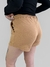 Shorts Feminino Moletom Volcom Lil Fleece Bege
