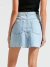 Saia Jeans Volcom Mini Shirt Blue Stone Azul