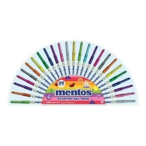 SET DE LAPICERAS MENTOS DE GEL PERFUMADO