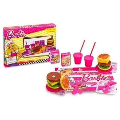 COMIDITAS BARBIE SET HAMBURGUESAS