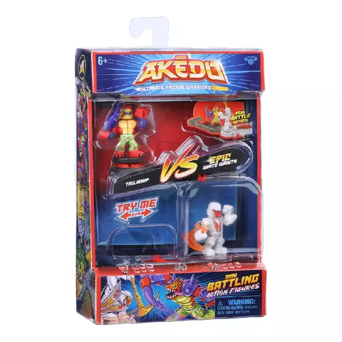 AKEDO MINI FIGURA PACK X2