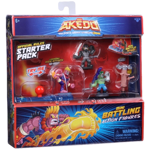 AKEDO JOYSTICK CON MINI FIGURAS