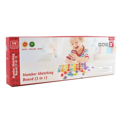 TABLERO DE ENCASTRE NUMEROS FORMAS ÁBACO