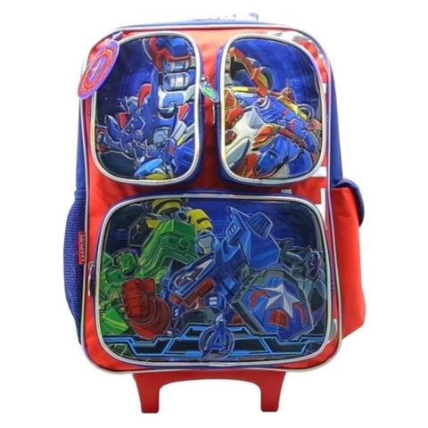 MOCHILA AVENGERS CON CARRO 18”