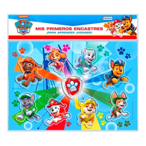 MIS PRIMEROS ENCASTRES PAW PATROL