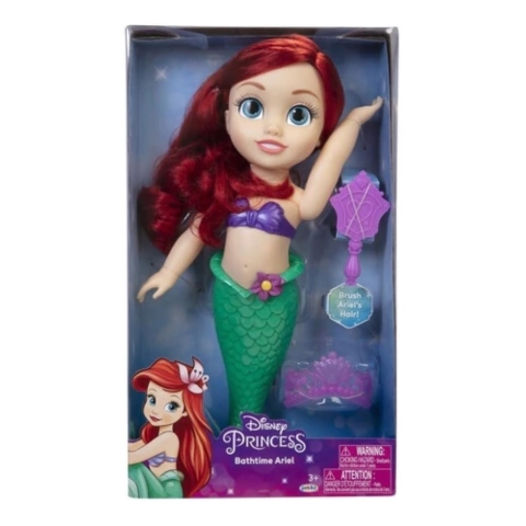 MUÑECA PRINCESA ARIEL HORA DEL BAÑO