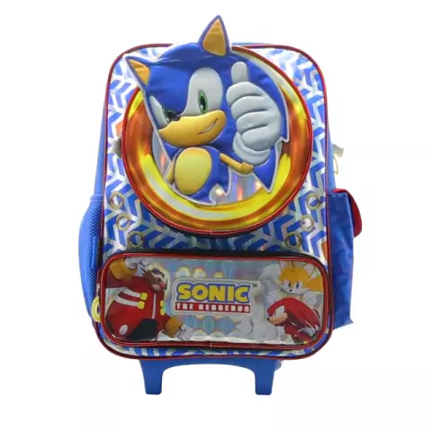MOCHILA SONIC CON CARRO
