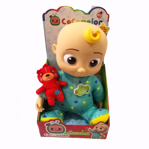 Cocomelon Muñeco Jj Soft con frases y sonido