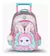 MOCHILA FOOTY BUNNY CONEJO CON CARRO 18” en internet