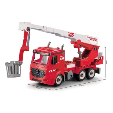 DIY CAMIÓN DE RESCATE CON LUZ Y SONIDO