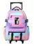 MOCHILA CHIMOLA C/ CARRO FULLPRINT GRADIENT RAINBOW 18" FS76