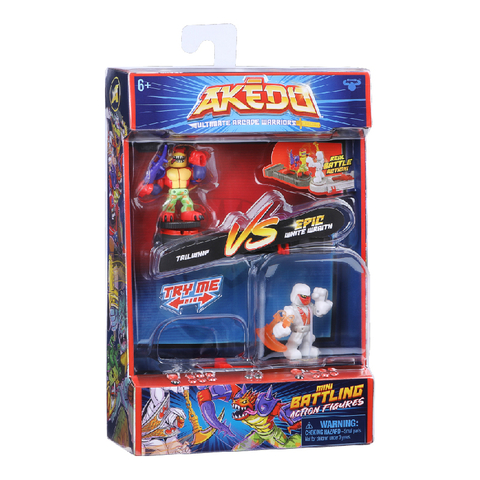 AKEDO MINI FIGURA PACK X2