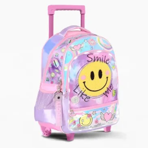 MOCHILA FOOTY CON CARRO 18” SMILE - comprar online