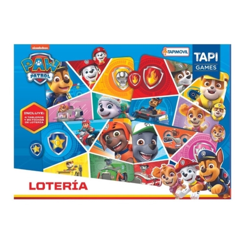 LOTERÍA PAW PATROL