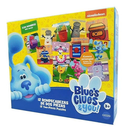 ROMPECABEZAS DE LAS PISTAS DE BLUE