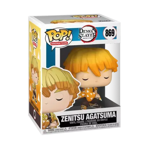 FUNKO POP DEMON SLAYER ZENITSU AGATSUMA
