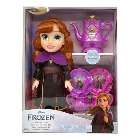 MUÑECA FROZEN ANNA CON SET DE TE