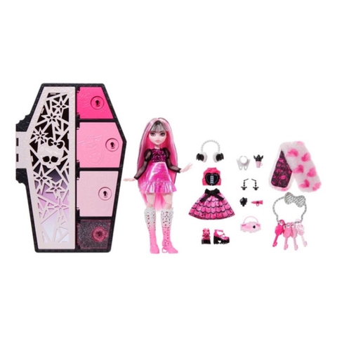 MONSTER HIGH SKULLTIMATES DRACULAURA - comprar online