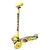 MONOPATIN SCOOTER GRAFFITI MAXI CON LUCES - Jugueteria Pekemundo