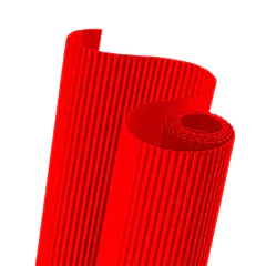 Cartón microcorrugado Rojo - comprar online