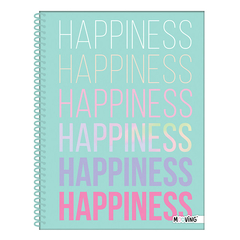 Cuad c/esp rayado A4 Mooving happiness - comprar online